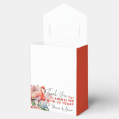 Ballotins Baby shower Flamant rose (Ouvert)