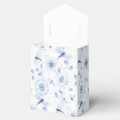 Ballotins Baby Shower Fleur de Dragonfly Bleu (Ouvert)