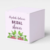 Ballotins Baby Shower Fleur de Jardin Dahlia (Verso)