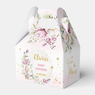 Ballotins Baby Shower Fleur de Lune Rose