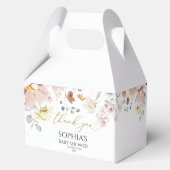 Ballotins Baby shower fleur sauvage (Verso)