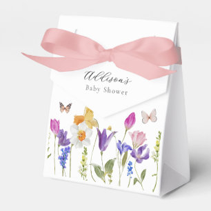 Ballotins Baby shower Fleur sauvage bébé en fleurs