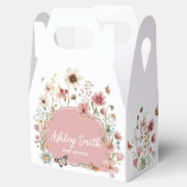 Ballotins Baby shower Fleur sauvage bébé en fleurs (Ouvert)