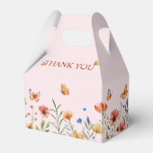 Ballotins Baby shower Fleur sauvage Boho Watercolor (Arrière)