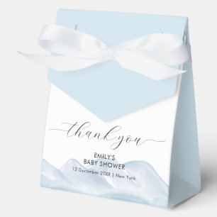 Ballotins Baby Shower Flocon de Neige de Montagne Glacée d'H