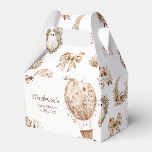 Ballotins Baby shower floral à air chaud