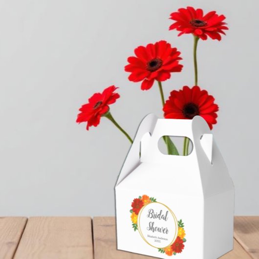 Ballotins Baby Shower Floral Automnal