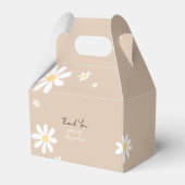 Ballotins Baby shower Floral Boho Daisy (Arrière)