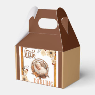 Ballotins Baby shower Floral Boho rustique