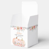 Ballotins Baby shower Floral Citrouille doux (Ouvert)
