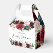 Ballotins Baby shower Floral de Bourgogne ballotin (Arrière)