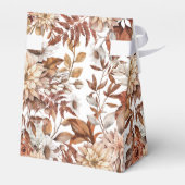 Ballotins Baby shower floral de l'aquarelle d'automne (Arrière)