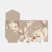 Ballotins Baby shower floral de Magnolia (Déplié)