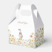 Ballotins Baby shower floral d'oie (Verso)
