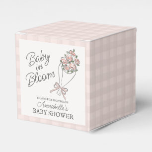 Ballotins Baby shower Floral Fleur Rose