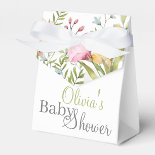 Ballotins Baby shower floral Fleur sauvage coloré