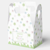 Ballotins Baby shower Floral Retro Pastel (Ouvert)