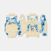 Ballotins Baby shower Garçon à balloon en orbite Teddy Bear (Déplié)