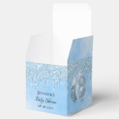 Ballotins Baby shower garçon bleu clair ballons merci (Ouvert)