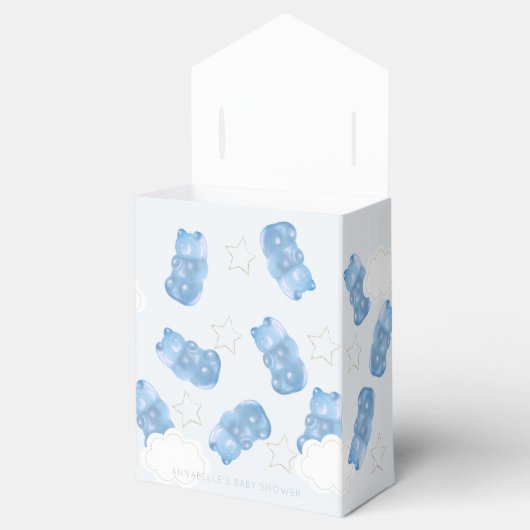 Ballotins Baby shower Garçon Gummy Bleu (Ouvert)