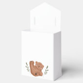 Ballotins Baby shower garçon ours mignon (Ouvert)