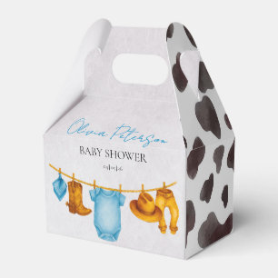 Ballotins Baby Shower Garçon Petit Cowboy Rustique