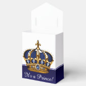 Ballotins Baby shower Garçon Petit Prince de la Couronne d'o (Ouvert)