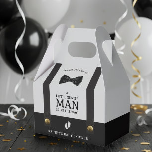 Ballotins Baby Shower Garçon Un Petit Gentleman Bretelles