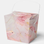 Ballotins Baby shower Gold Blush Pink Birds (Recto)