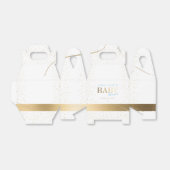 Ballotins Baby shower Gold Sparkle Boy (Déplié)