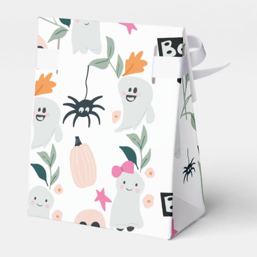 Ballotins Baby shower Halloween Éffrayant (Arrière)