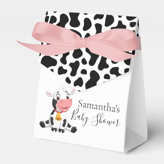 Ballotins Baby shower Holly Cow (Verso)