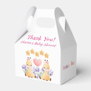 Ballotins Baby shower jumeau Baby shower de la Giraffe mig