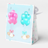 Ballotins Baby shower jumeaux (Arrière)