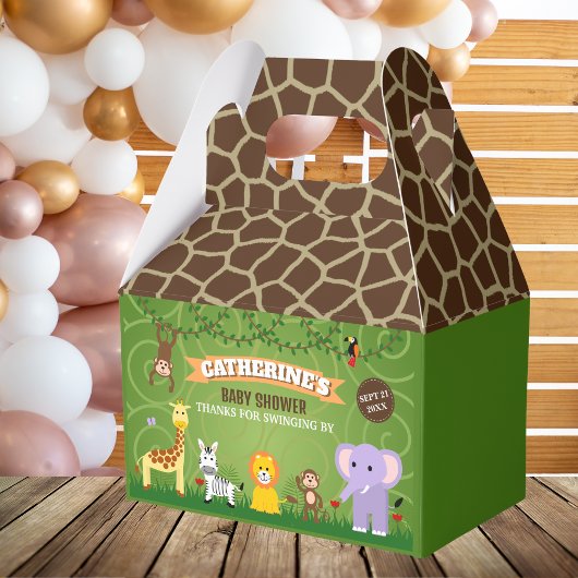 Ballotins Baby shower Jungle Safari