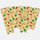Ballotins Baby shower Légume souriant (Déplié)