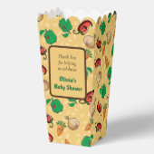 Ballotins Baby shower Légume souriant (Recto)