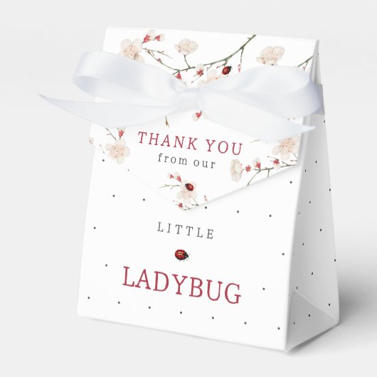 Ballotins Baby shower Little Ladybug (Verso)