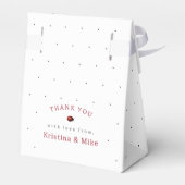 Ballotins Baby shower Little Ladybug (Arrière)