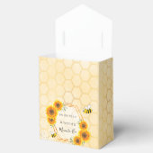 Ballotins Baby shower maman to bebe tournesol merci (Ouvert)