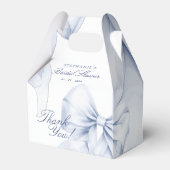 Ballotins Baby Shower Mariage au Ruban Bleu (Arrière)