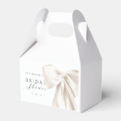 Ballotins Baby Shower Mariée Ruban Blanc (Verso)