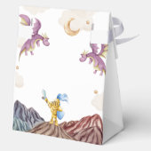 Ballotins Baby shower médiéval Fairytale Dragon Boy (Verso)