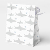 Ballotins Baby shower Merci aux requins mignons (Arrière)