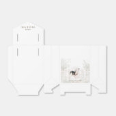 Ballotins Baby shower Merci Brunette (Déplié)