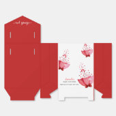 Ballotins Baby shower mignonne à parapluie à parapluie à par (Déplié)