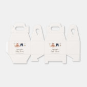 Ballotins Baby shower minimal Boho Boy Winter Clothesline (Déplié)