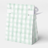 Ballotins Baby Shower Mixte Gingham pour Bébé Canard (Arrière)
