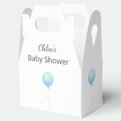 Ballotins Baby shower moderne Blue Balloon Boy (Ouvert)