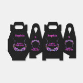 Ballotins Baby shower Monogramme Cute Personnalisé (Déplié)